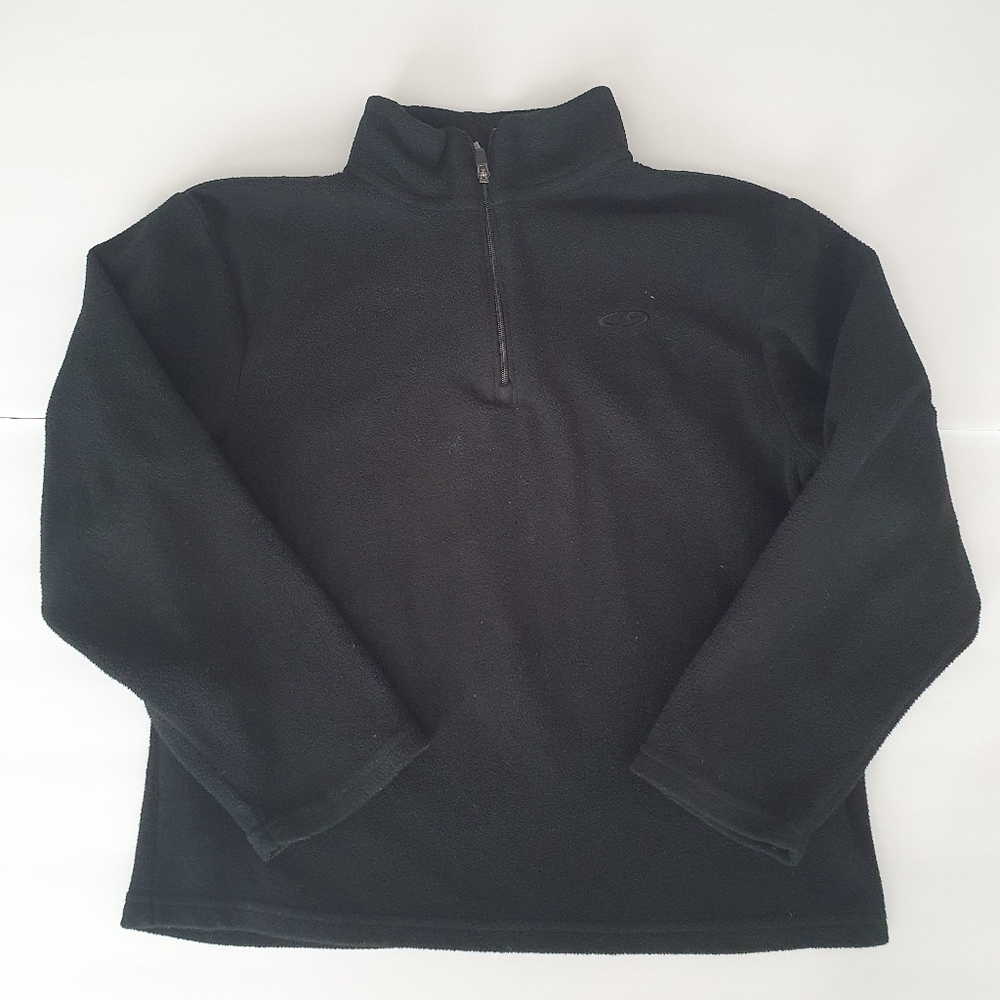 Champion Girl's Zip Black Sweatshirt Sz Small